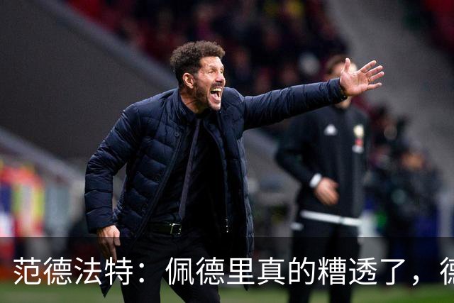范德法特：佩德里真的糟透了，德容没有必要害怕竞争